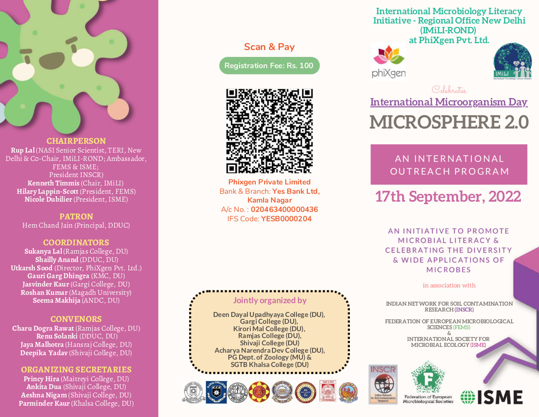International Microorganism Day: Microsphere 2.0 